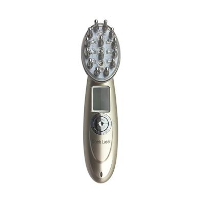 China Home Hair Regenerative Comb Three-in-one Laser Hair Growth Comb Home EMS RF Micro Current Hair Growth Comb for sale