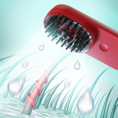 China Stimulate Infrared Micro-Current Hair-Growth Comb Laser Hair Growth 5-in-1 Laser Scalp Massager Portable Anti-hair Loss Comb for sale