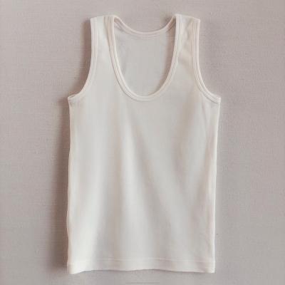 China 2021 Spring Summer New Arrival Comfortable Breathable OEM Breathable Sweat 100% Cotton Girls Invest Singlet Baby Clothes for sale