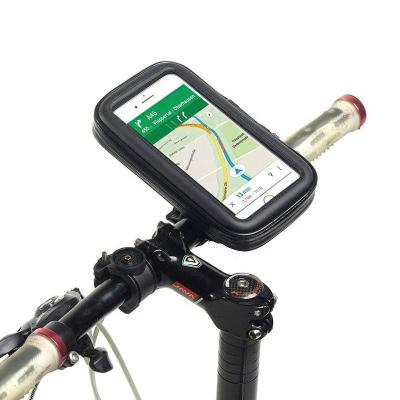 China Waterproof Adjustable Bicycle Pack Mount Bike Mobile Phone Motorcycle Phone Holder for sale