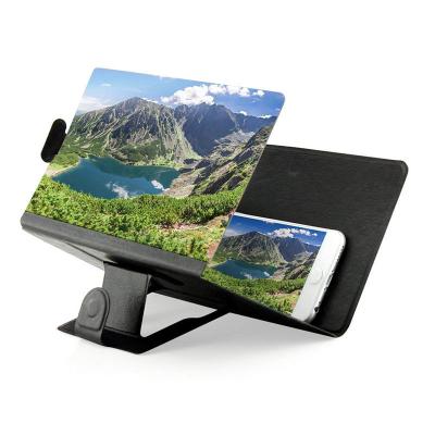 China Video 3d Technology Phone Enlarger Phone Magnifier HD Screen Phone Amplifier Folding Adjustable Slim Portable Movie Holder Stand for sale