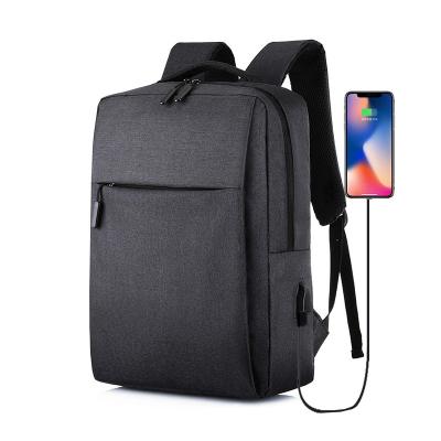 China Polyester Business Fashion Backpack Bag Charging Custom Men's Waterproof USB Travel Laptop Backpacks Bag for sale