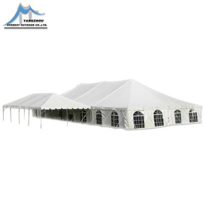 China Customizable Upscale Outdoor 5 Party Wedding Pole Aluminum Tent + 288 Sqm Everest White Aluminum Tent & White NC; JIA PL4060 single for sale