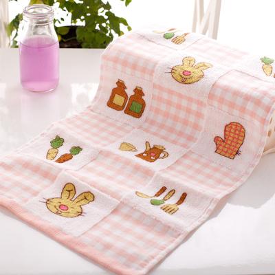 China Child Safe Fashion Amazon Selling Cheap Cartoon Cotton Kids Baby Towels Cute Printing Hooded 100% Cotton for sale