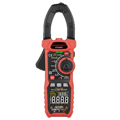 China HABOTEST HT208A Mini Digital Clamp Meter Auto Ranging Digital Multimeter Diamission 35*60mm for sale