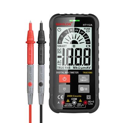 China Habotest HT112A Mini Smart Digit Auto Ranging Multimeters Electrical Yes Digital Multimeters for sale