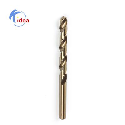 China Factory High Quality Din 338 HSS M35 Cobalt straight shank Fully Ground Twist drill bit for sale