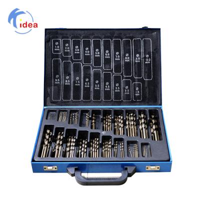 China Factory High Quality HSS Twist Drill Set 170 pcs Titanium Metal drill Bits Set for sale