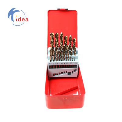 China Factory High Quality 25 PCS HSS M35 Cobalt Drill Bits Set for sale