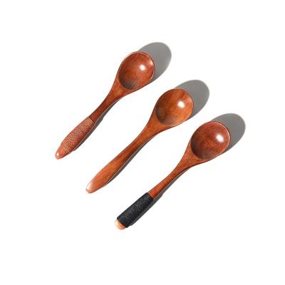 China 2021 Viable Best Selling Product In Amazon Wire Wound Spoon Mini Baby Spoon Ice Cream Coffee Wooden Tea Wooden Spoon for sale