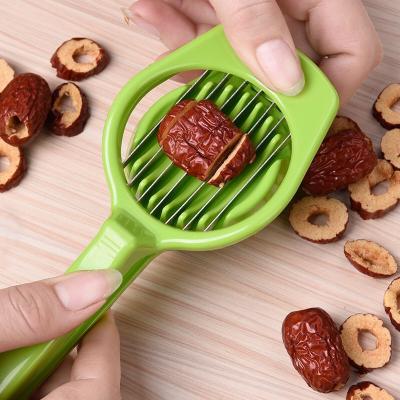 China Hawthorn Mushroom Strawberry Viable Egg Divider Handheld Kitchen Cutting Slicer for sale