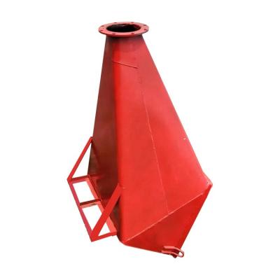 China Hotels Thicken Big Tower Crane Square Ash Concrete Hopper 1.5 Square Round Hopper Multifunctional Hopper for sale