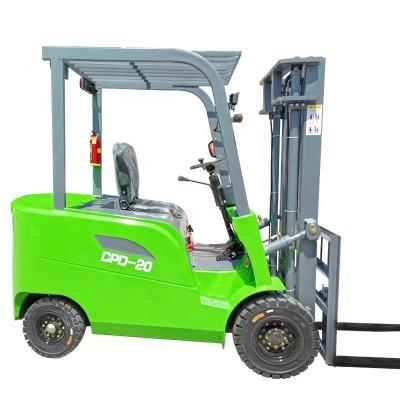 China High Quality Hotels 2 Tons Full Electric Forklift Lithium Battery Electric Forklift for sale