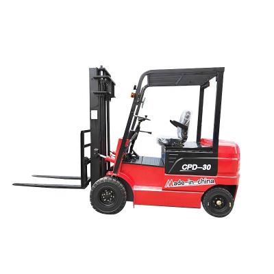 China Hotels 3 Ton Electric Mini Forklifts Electric Forklift Battery Electric Forklift for sale