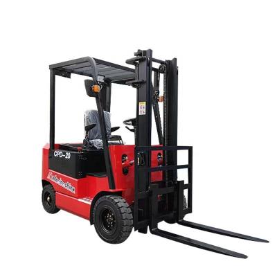 China Hotels New Energy Electric Forklift Four Wheel Seat Driving Truck 1 Ton 2 Ton 3 Ton Small Car Forklift Hydraulic Lift for sale