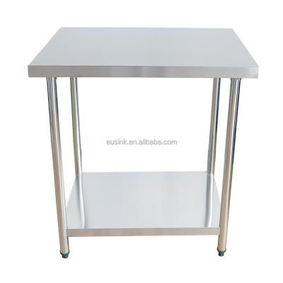 China Resturant Commercial Kitchen Equipment Eusink Factory Wholesale Price Hot Selling Commercial Stainless Steel Work Table For Commercial Kitchen for sale