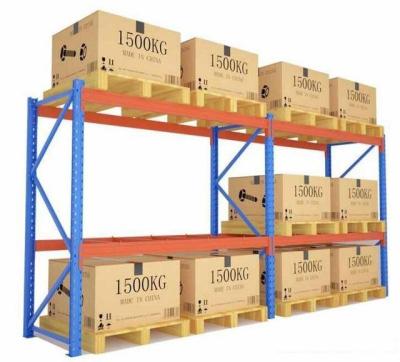 China Long Span Corrosion Protection Popular Shelving Warehouse Heavy Duty Industrial Shelf Usd for sale