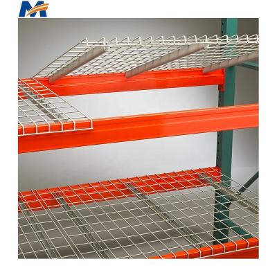 China Heavy Duty Esd Protection Warehouse Storage Pallet Racking Galvanized Wire Mesh Decking for sale