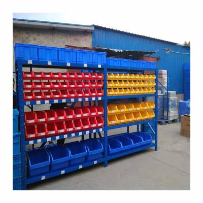 China Wholesale Popular Multilevel Light Duty Corrosion Protection Light Duty Racking Loading Capacity Storage Bin Strong Rack for sale