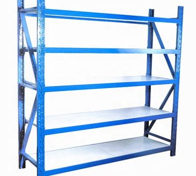 China Corrosion Protection Easy Assemble Light Duty Warehouse Boltless Shelving Rack for sale