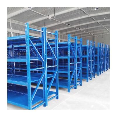 China Wholesale High Capacity Multi Level Corrosion Protection Xinmiao Rack Manufacturer Factory Loading Longspan Shelving for sale