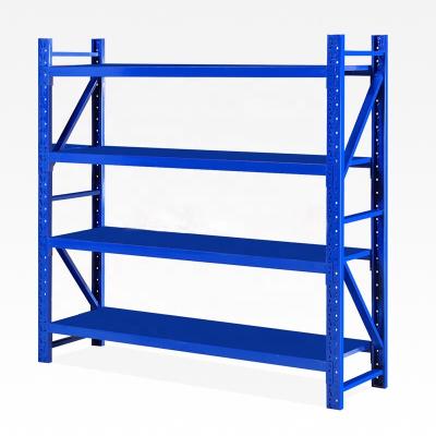 China Corrosion Protection 200kg Loading Capacity Medium Duty Storage Warehouse Shelving System By Factory for sale