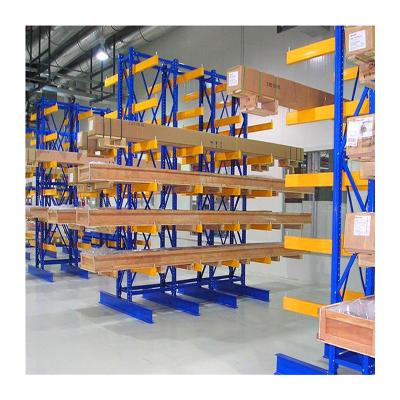 China Corrosion Protection China Warehouse Storage Rack Cantilever Factory Custom Adjustable Steel Cantilever Shelf System for sale