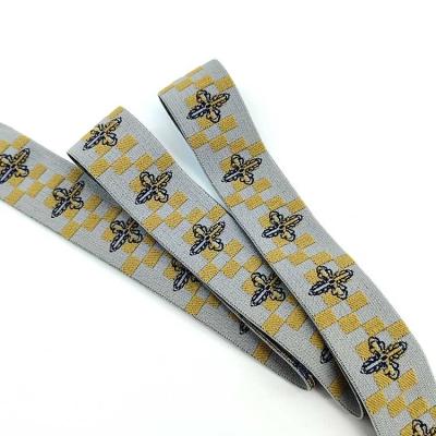 China Viable Fast Delivery Ribbon Elastic Band Garment Accessories Lace Up Rubber Band Web Elastic Band With Ribbon for sale