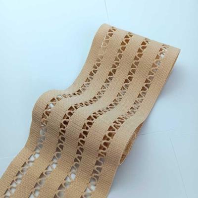 China Designer High Elasticity Jacquard Band Adjustable Elastic Hair Band For Making Wigs for sale