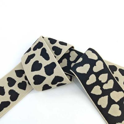 China Factory Design Crochet Free Elastic High Elastic Verified Guangdong Woven Elastic Wide Band Free Sample for sale