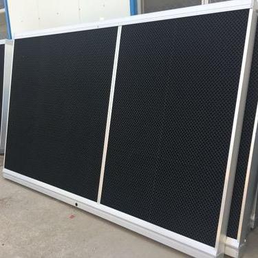 China Farms Salt Corrosion Resistance Plastic Cooling Pad , Plastic Wet Curtain for sale