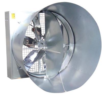 China Large Farms Exhaust System Butterfly Ventilation Cone Fan For Poultry Farm for sale