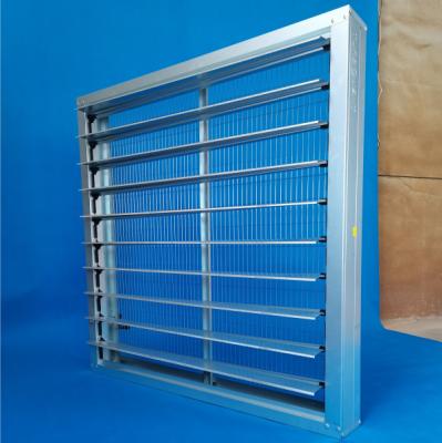 China Modern High Quality Galvanized Manual Steel Greenhouse Shutter Canopy for sale