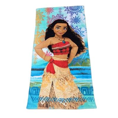 China 70x140cm Cartoon Large QUICK DRY Bath High Quality Printed Beach Towel For Kids Children for sale