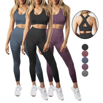 China 2021 High Quality Breathable Tracksuits For Women Sportswear Fitness Yoga Suit for sale