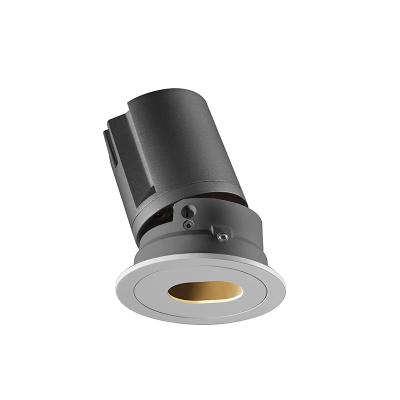 China Modern CRI 95 High Fixtures Creative Aluminum Die Casting COB Recessed Led Spotlight for sale