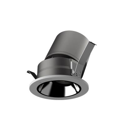 China Quality Assurance Modern Black Adjustable Die Casting Aluminum Recessed Led Spotlight for sale