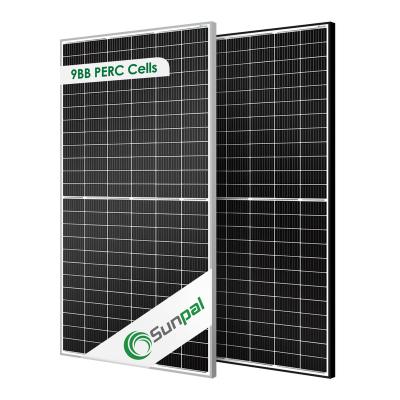 China Sunpal Half Cut Mono Solar Panel PV Modules 390W 400W 410W 420W Solar Panels Factory In China SP415M-72H for sale