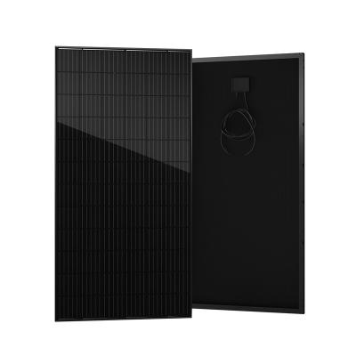 China Sunpal Half Cell All Black PV Panel 525 535 545 Watt PV Combiner Box Solar Panel With 4Mm Shims 182mmx182mm for sale