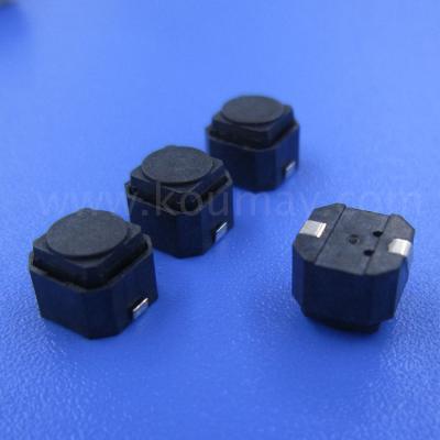 China PA6T 6X6X5 smd tact quiet switch TS-6605-2P for sale