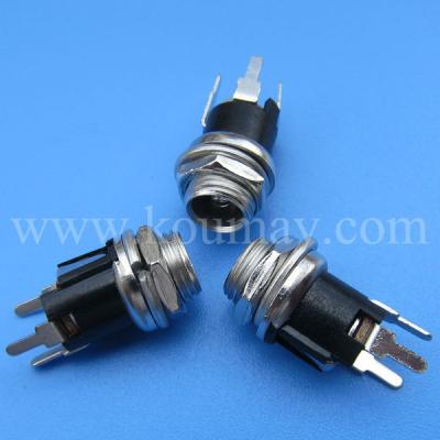 China 2.5mm DC Power Jack Industrial Connector DC-026M for sale