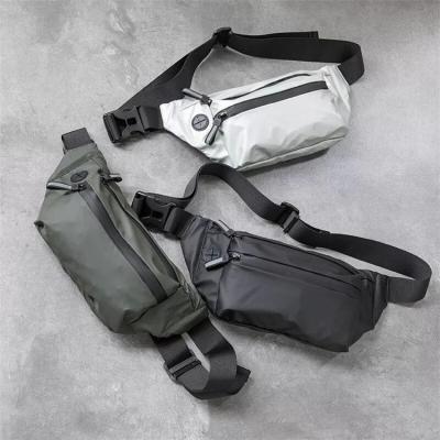 China Men's Outdoor Sports Waist Bag Fashion Waterproof Pack High Chest Protector Cross - Casual Travel Bum Belt Bag Unisex Body Bag for sale