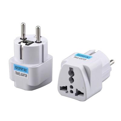 China Universal Cell Phone EU EU Plug Power Conversion Europe RU ES USA Power Plug Converter Plug Travel Plug Adapter for sale