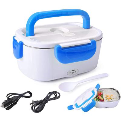 China Wholesale Sustainable China 12V 110V Stainless Steel Portable Insulated Lunch Box for sale