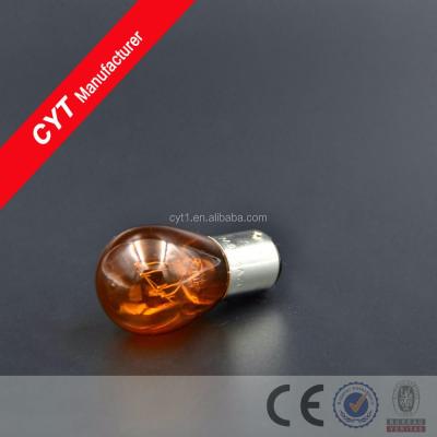 China Brake Light Halogen Bulb Motorcycle Brake Light BA15D 1157 21/5W 12V Amber Tail Light for sale