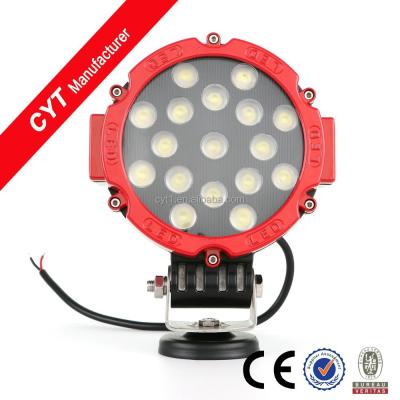 China 51W 7inch Epistar Work Light Die Casting Aluminum Offroad Led Driving Light for sale