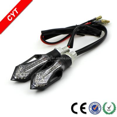 China Aluminum Alloy+PVC LED Motorcycle 13-WD-A12 Upper Turn Signal Light Signal Light for sale