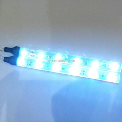 China Flashing Waterproof Blue 5050 12SMD LED Light Strips for sale