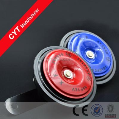 China Electric Iron 35W 12V 105dB 3A Motorcycle Horn Air Horn - Black+Red+Blue/horn speaker-4 for sale