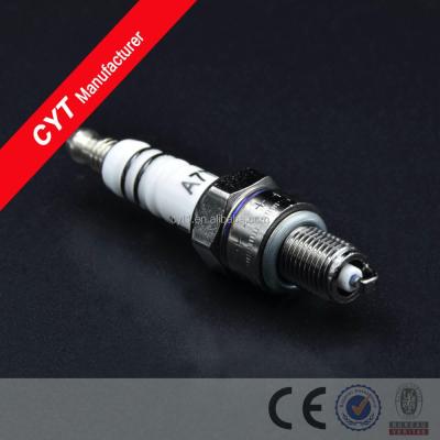 China Motorcycle Ignition A7TC Alloy Steel Motorcycle Spark Plug For Honda/Suzuki/Yamaha for sale